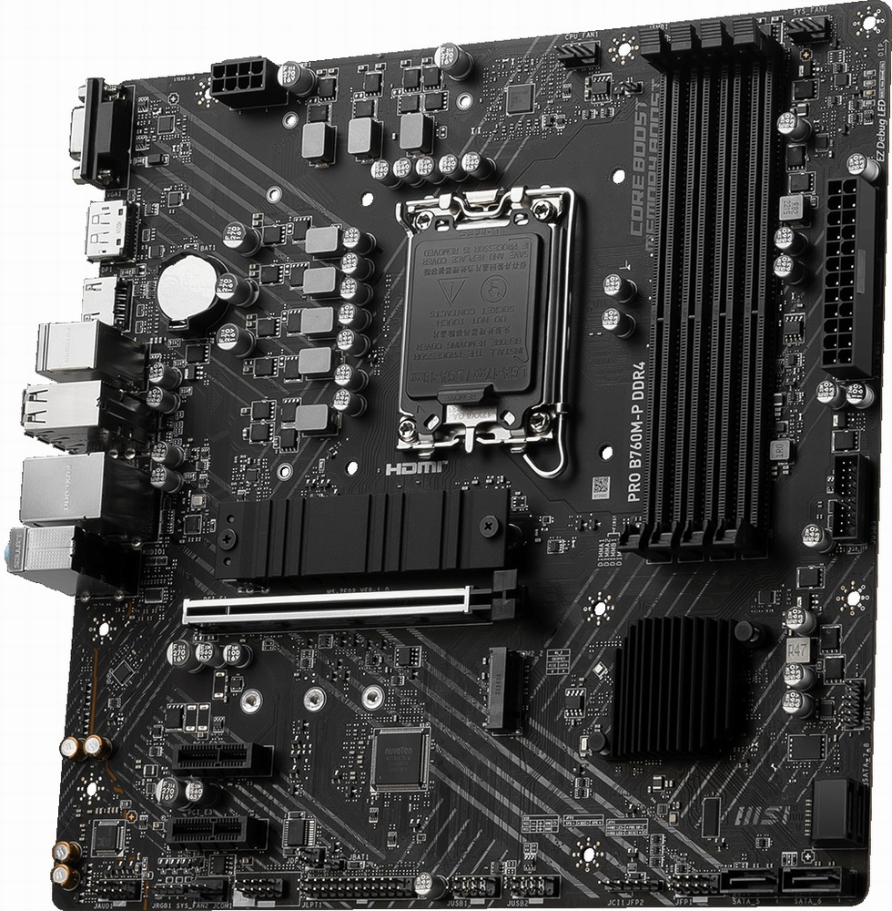 MSI Pro B760M-P DDR4 Intel B760 Socket LGA 1700