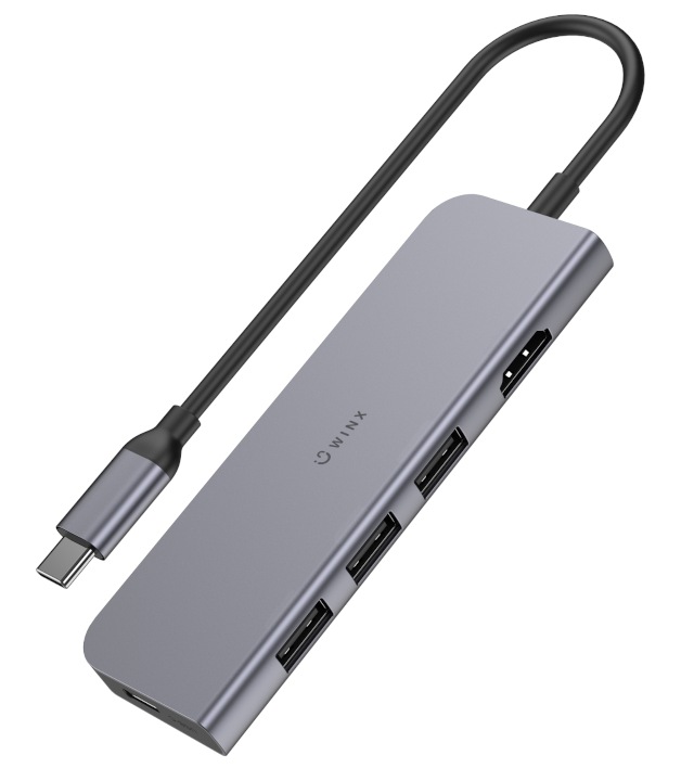 WinX Connect Max 5-in-1 Type-C Hub USB/HDMI/Type-C